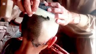 🔥 Ultimate Bald Head Shave ASMR 💈 | Full Razor Head Shave Sounds ✂️🪒 | Most Relaxing Barber ASMR