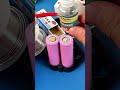Rosin flux 18650 and solder flux solder 18650 lithium batteries, fast soldering #flux #solder #hardw
