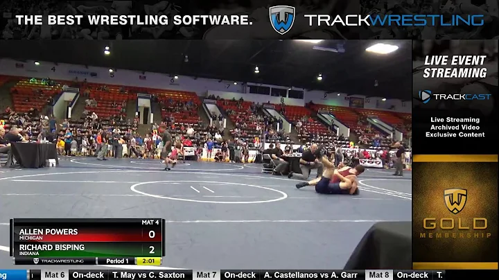 267 Cadet 170 Allen Powers Michigan vs Richard Bis...