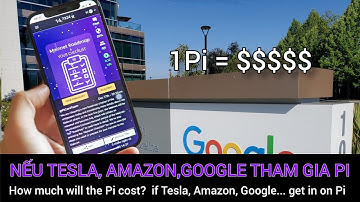 Pi network - Pi có giá bao nhiêu nếu Amazon, Tesla, Google tham gia Pi | PI NETWORK VN