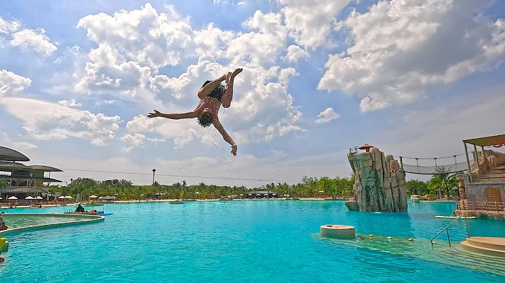 🚀 Superfly Water Slide at Blue Tree Phuket 🇹🇭