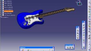 CATIA V5 Tutorial - Constraint Vs Positional Assemblies [109]