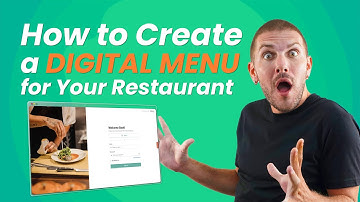 How to make a digital Menu QR code for your restaurant (Menu QR Code) | MENU TIGER