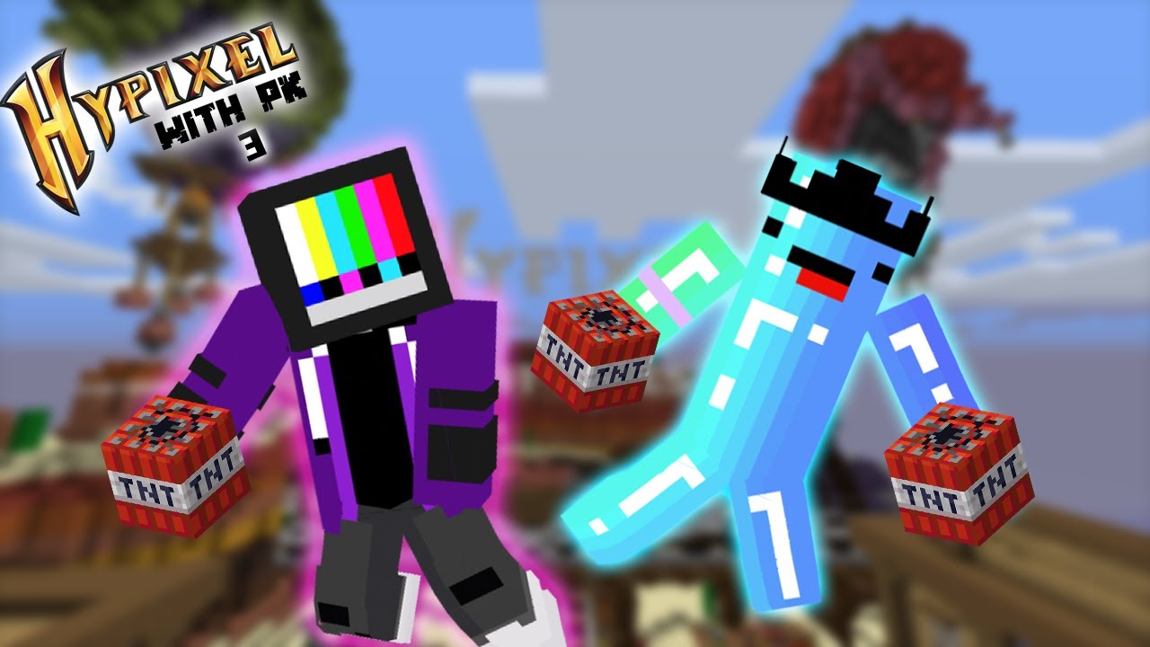 TNT Games can get pretty crazy... | Hypixel W/ PK #3