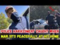 Police Harassment Caught On Camera As Man Knows His Rights