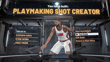 NBA 2K20 BEST PLAYMAKING SHOT CREATOR BUILD/BADGE SETUP!