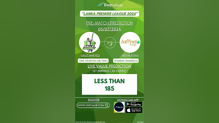 Galle Marvels vs Jaffna Kings - Pre Match Prediction (05/07/2024) | T20 Match
