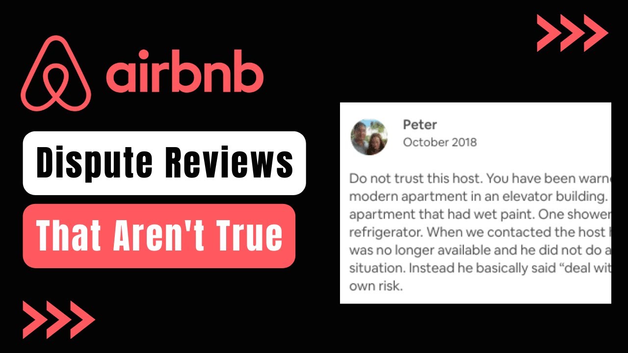 How to Dispute Review in Airbnb ! YouTube