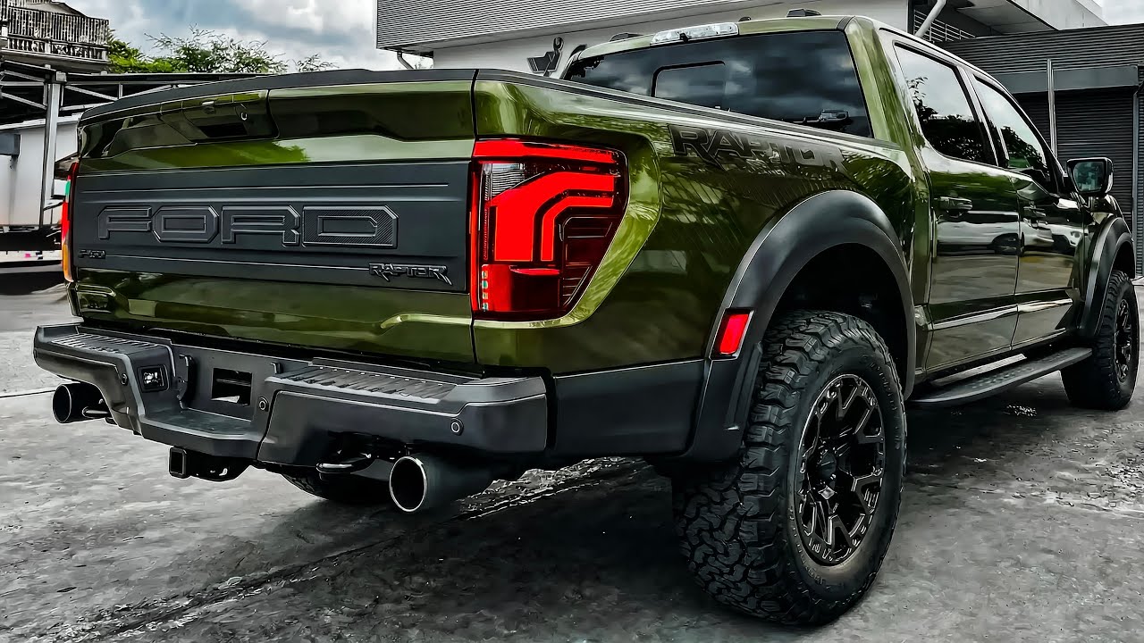 2026 Ford F-150 Raptor - Shelter Green, Interior & Exterior
