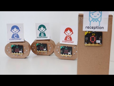 micro:bit x maker教案：排隊機系統