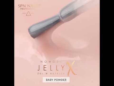 Video: SPN Nails - Gel in a bottle JellyX Baby Powder 8 ml