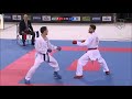 Karate 1 Madrid 2019. Final. Amir Mehdizadeh (IRA) vs. Omer A. Ozer (TUR)