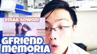 GFRIEND - MEMORIA MV REACTION INDONESIA