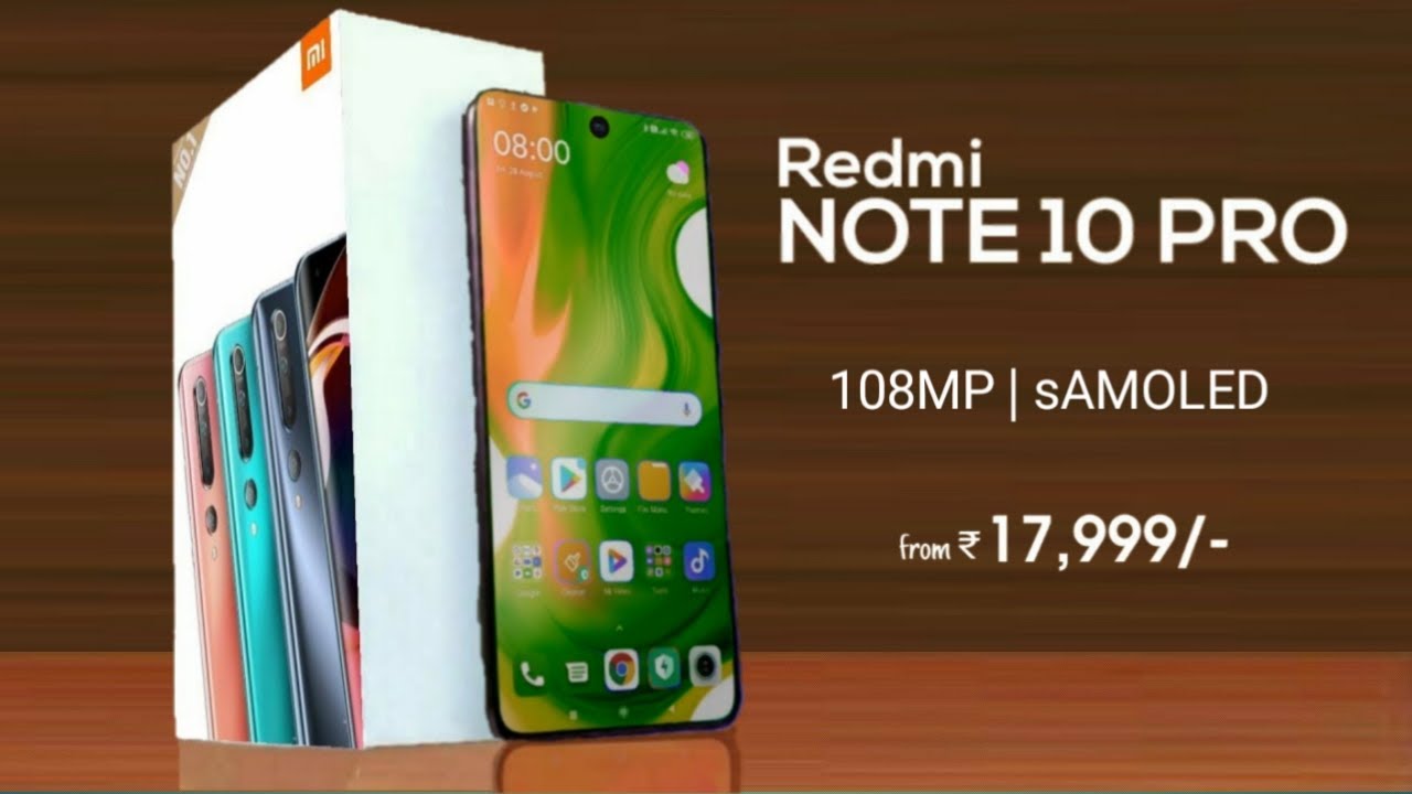Redmi note 10 pro Price, Specifications, Launch Date In India Redmi