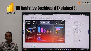 Power BI HR Analytics Dashboard Explained | Data Storytelling in Action by Fireblaze Student