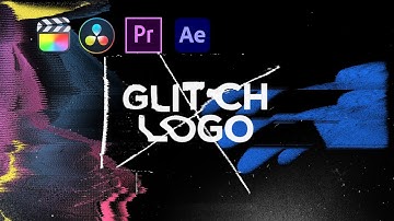 Glitch Distortion Logo Intro