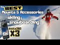 The best Mounts &amp; Accessories for skiing and snowboarding with Insta360