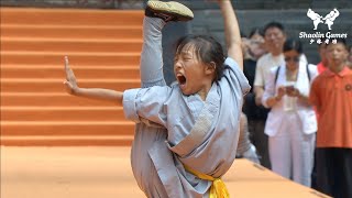SHAOLIN GAMES 2024 GRAND FINALS: Zhang Sixuan | Kung Fu Prodigy's FULL COMPETITION - WATCH HER WIN!