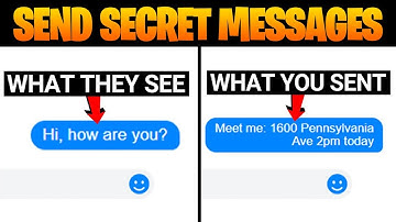 How to Send Secret Messages via Text