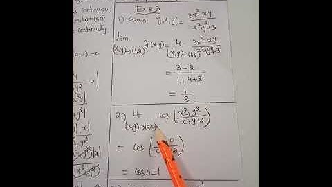 TN 12th Ch 8 Differentials & partial derivatives  Exercise 8.3 sum 2