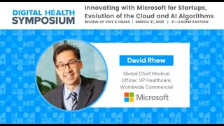 March 2022 Symposium | Dr. David Rhew