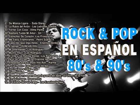 Rock En Español de los 80 y 90 - Lo Mejor Del Rock 80 y 90 en Español