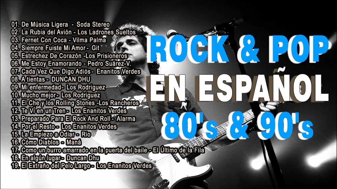Rock En Español de los 80 y 90 - Lo Mejor Del Rock 80 y 90 en Español - Rock De Los 80 Y 90 En Espanol