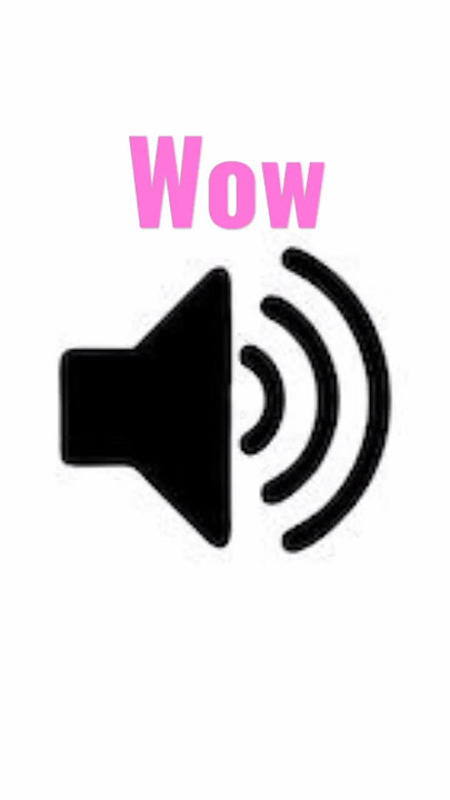 wow sound effect #wow #sound