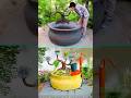 Awesome cement ideas #shorts #diy #aquarium #fishtank #cement