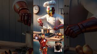 Superheroes Cook 😱 Marvel & Dc #avengers #shorts #marvel #viral #2024