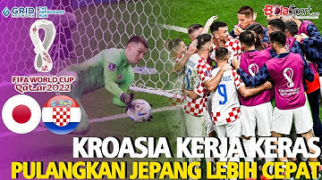 Kroasia Berhasil Pulangkan Jepang Lewat Adu Pinalti, Kiper Kroasia Membuktikan Permainan Terbaik!