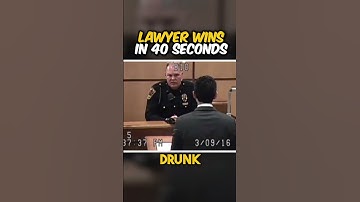 Lawyer WINS CASE in 46 SECONDS