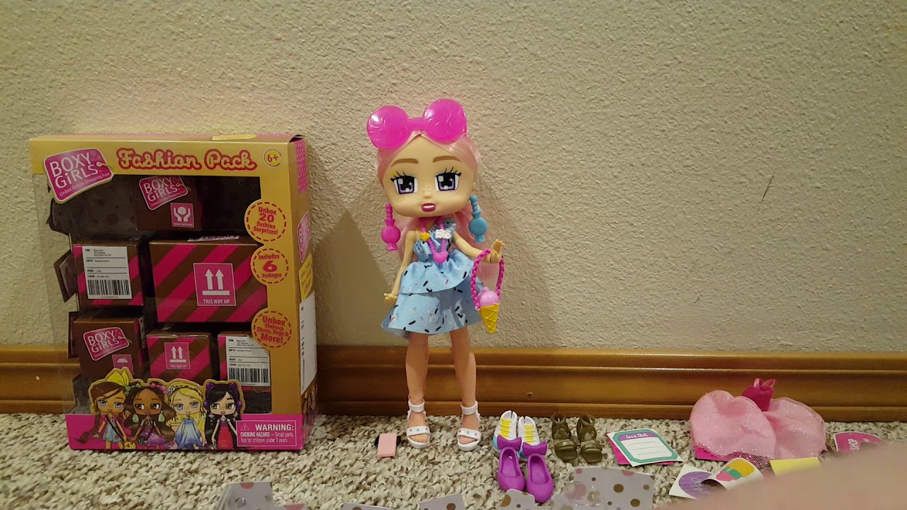 Boxy Girls Kiki & Fashion Packs!