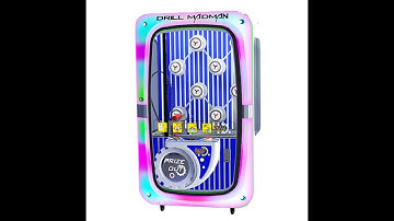 Hotest coin operated key master amusement redemption machine drill madman prize game machine