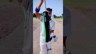 Jespo Slog Plastic Bat Performance Test With Leather Ball in Ground | #shorts #cricket #test screenshot 5