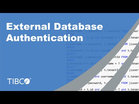 External Database Authentication