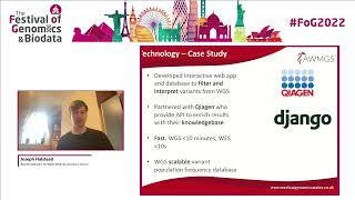Joseph Halstead Presentation - Festival of Genomics & BioData 2022