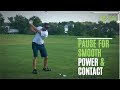 Does A Pause At The Top Help Your Golf Swing