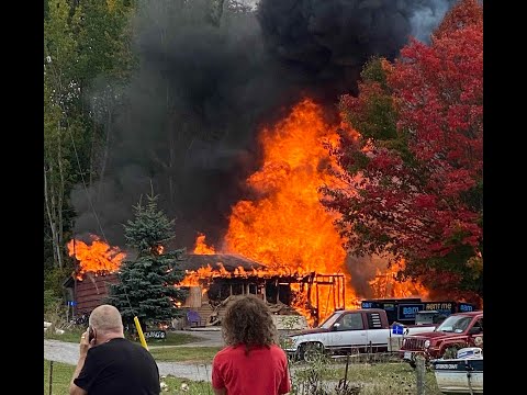 House Fire Dunnette Landing Road 1