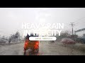 Heavy rain in kabul city 2024 drive through       beautiful afghanistan 