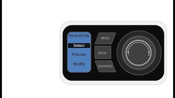 Dimplex Quantum Heater Main Menu - Modify "Home All Day" mode - "Save"