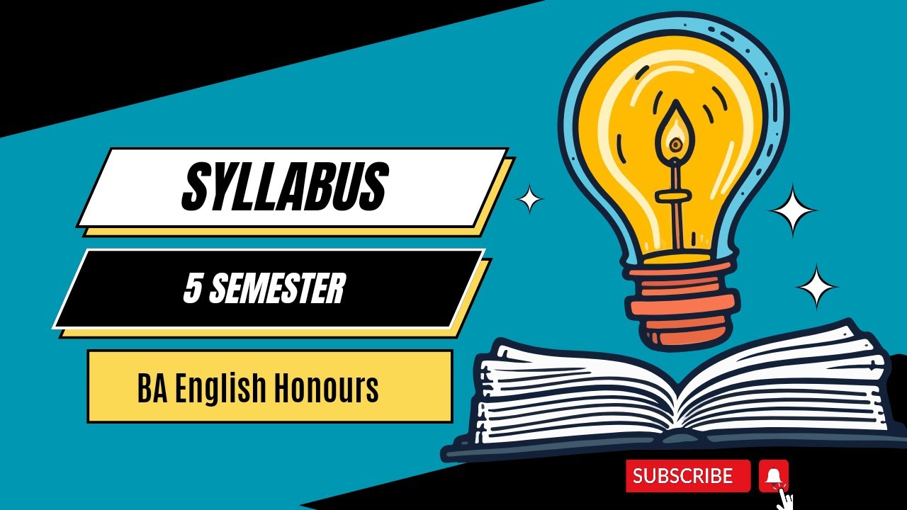 BA English HonoursNew Syllabus 5th SemesterDU Regular/ Sol/ NCWEB
