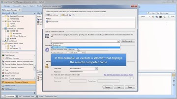 Execute a Program on a Remote Computer - SmartCode VNC Manager