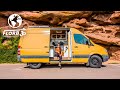 SOLO Travel NURSE Converts Cozy VAN | Vanlife Tour