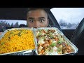 First time trying AUTHENTIC INDIAN FOOD | MUKBANG | QT