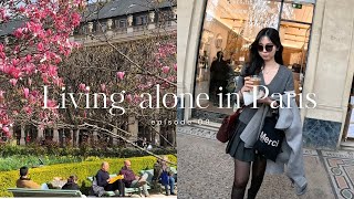 Paris vlog l 파리 7년차 자취생의 혼자 놀기 코스‍♀  I 파리 새로운 카페 투어와 선글라스 쇼핑 ❤