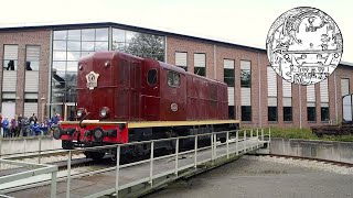 2498 on the turntable in the Dutch Railway Museum on April 23, 2024 | NSM