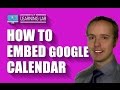 Embed Google Calendar On Your Site Quickly And Easily