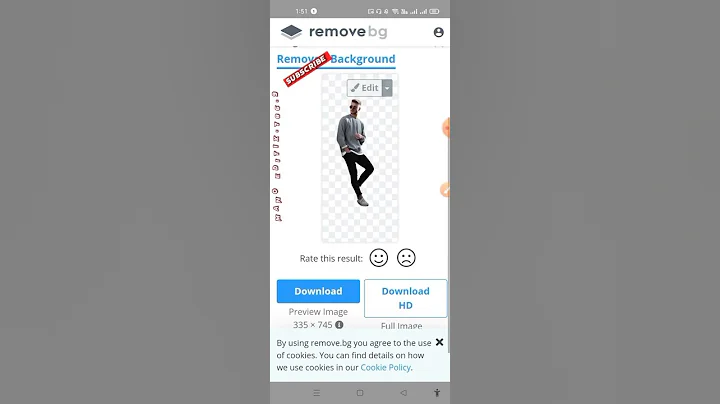 remove background with 1 click #short #removebackground #short
