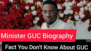 Minister GUC Biography (Wife, Early Life, Career, Net Worth & More)
